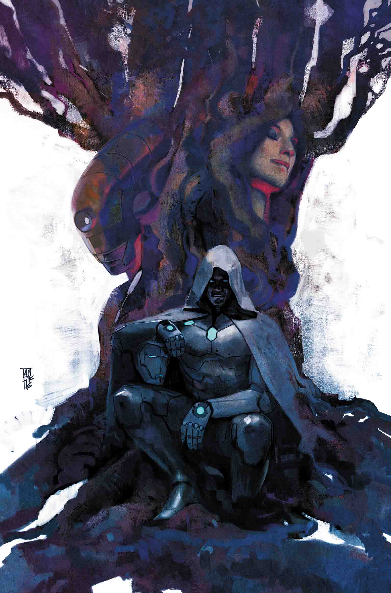 Infamous Iron Man #6, copertina di Alex Maleev