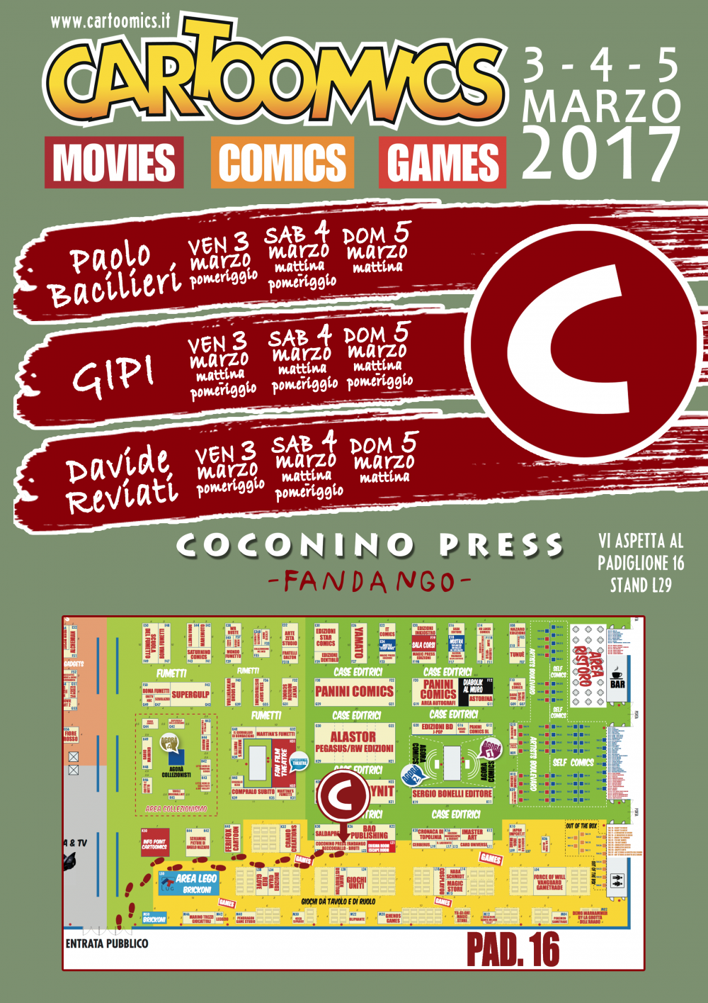 Coconino Press a Cartoomics 2017