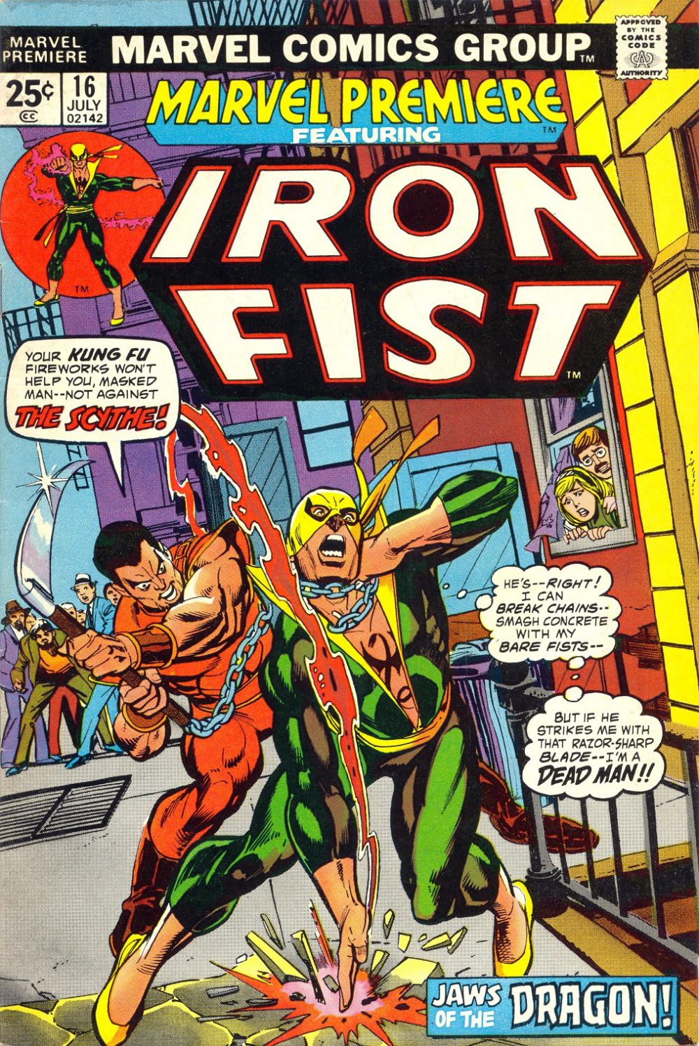 Marvel Premiere #16, copertina di Gil Kane