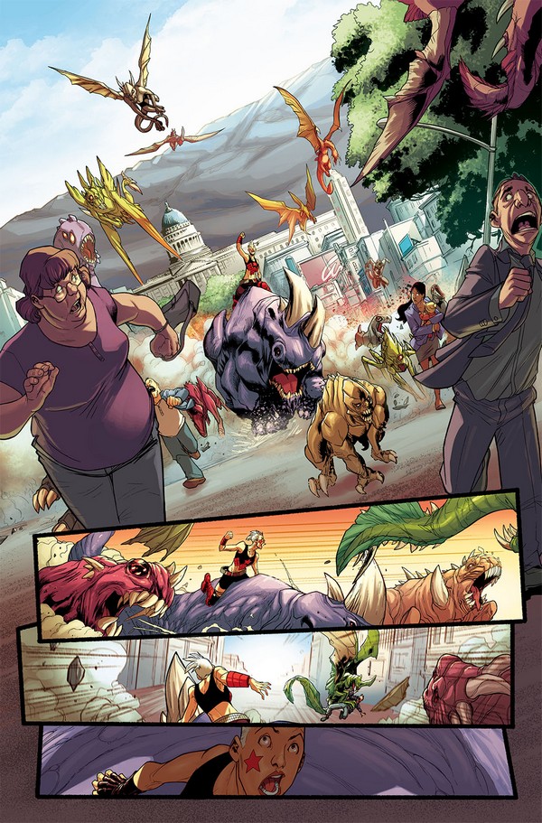 Monsters Unleashed #1, anteprima 01