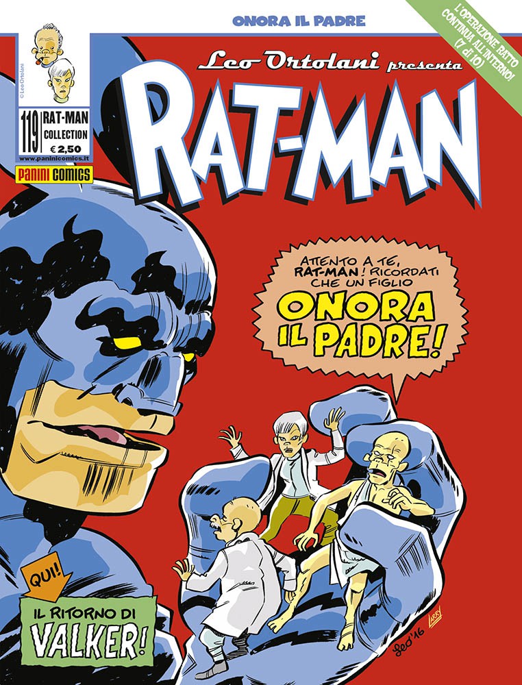 Rat-Man 119, copertina di Leo Ortolani