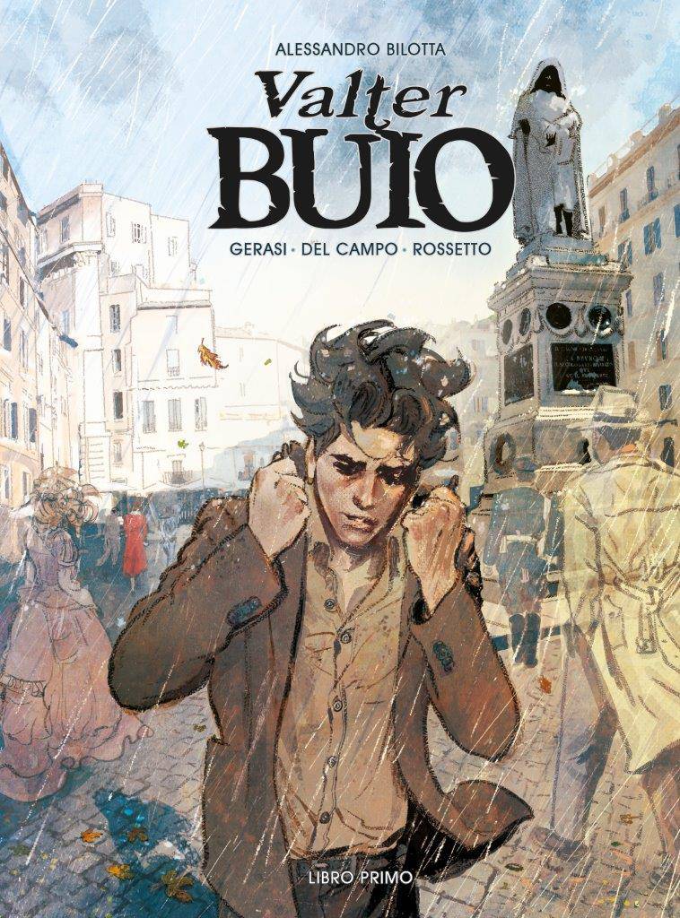 Valter Buio vol. 1, copertina di Emiliano Tanzillo