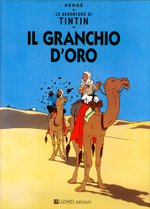 Il granchio d'oro, copertina di Hergé