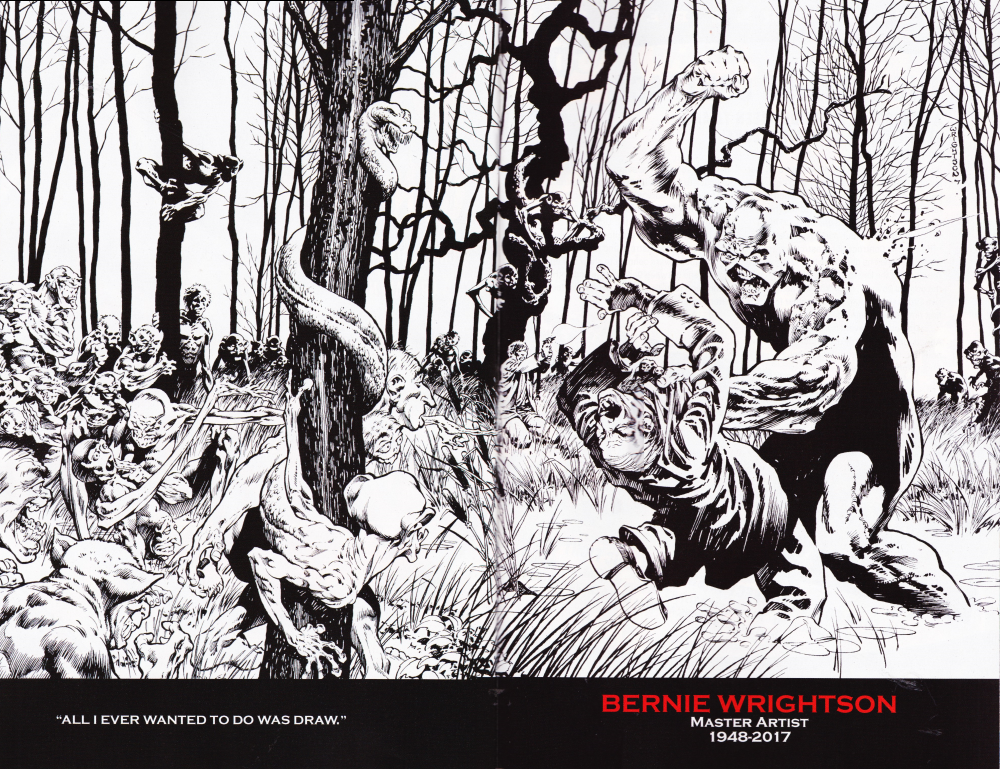 Swamp Thing di Bernie Wrightson