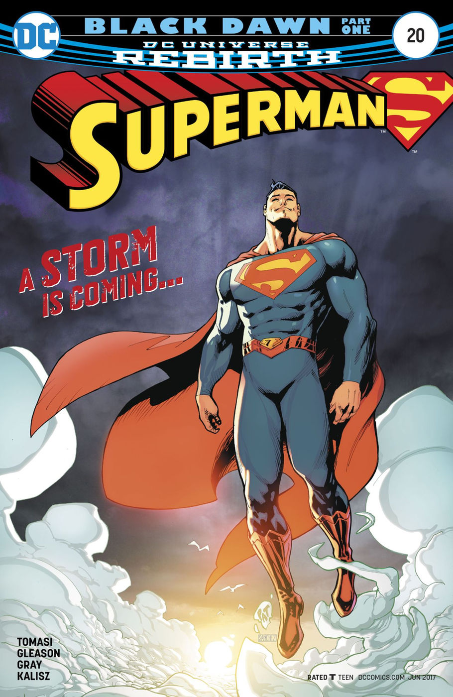 Superman #20, copertina di Patrick Gleason