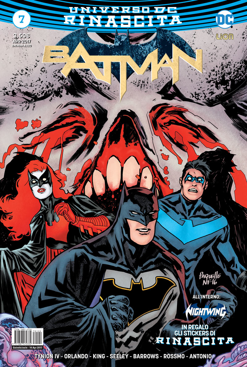 Batman 7, copertina di Yanick Paquette