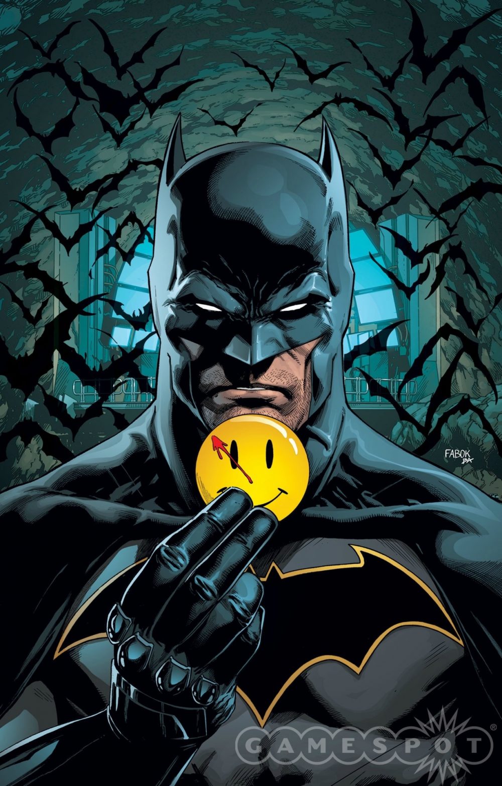 Batman #21, copertina di Jason Fabok