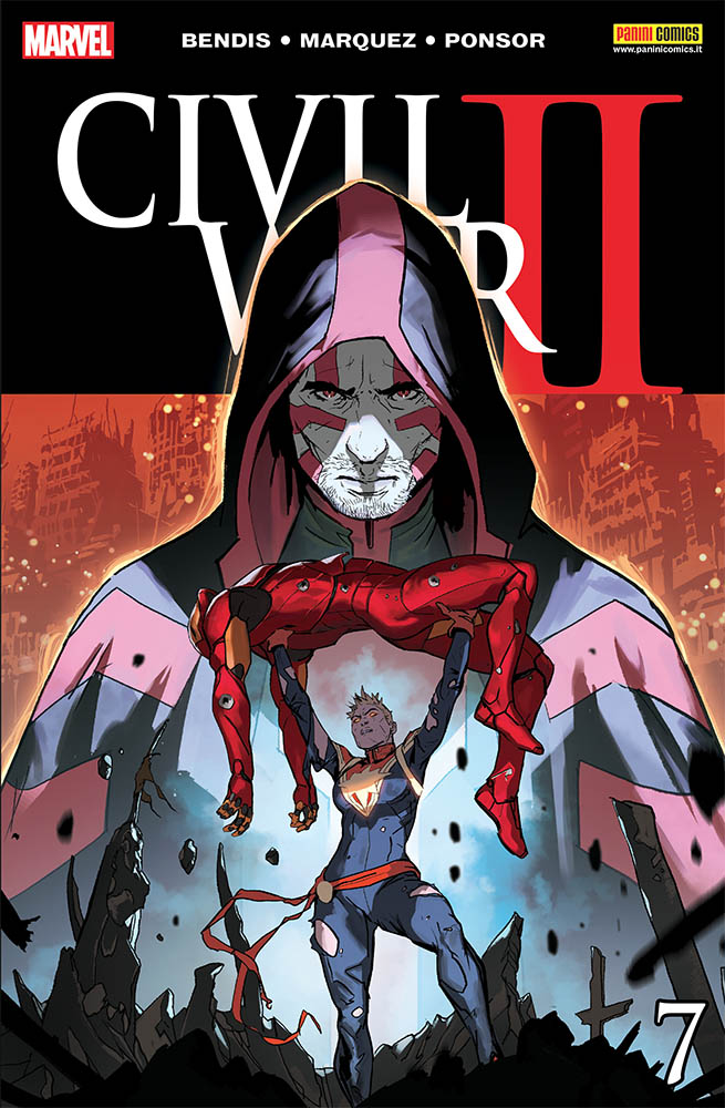 Civil War II 7, copertina di Marko Djurdjevic