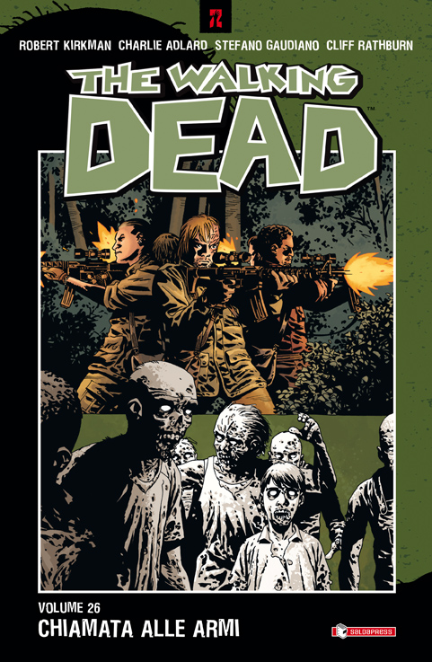 The Walking Dead vol. 26: Chiamata alle armi, copertina di Charlie Adlard