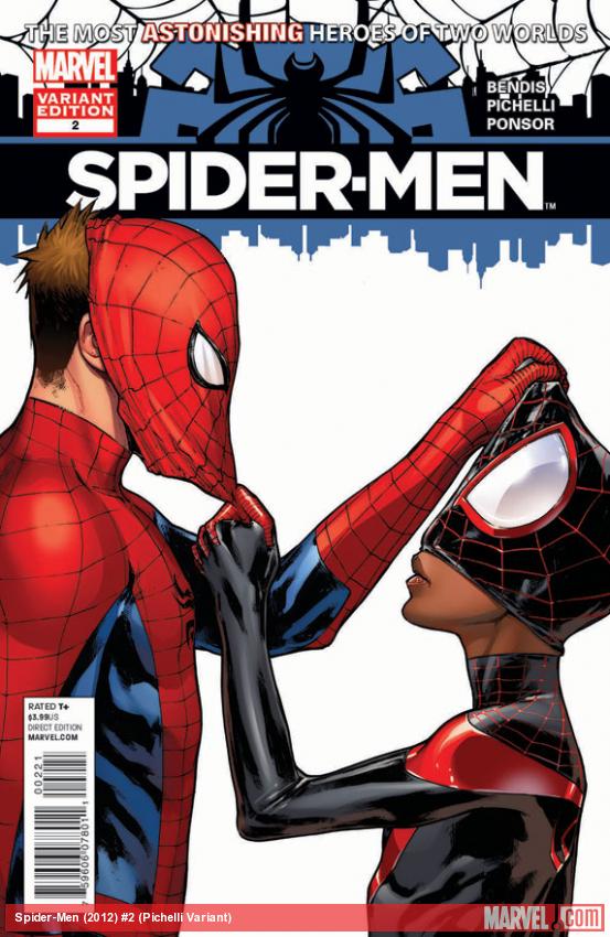 Spider-Men #2, copertina di Sara Pichelli