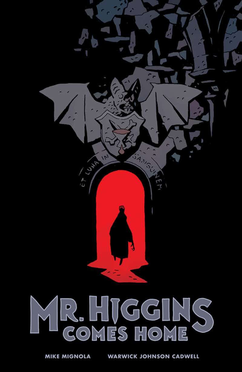 Mr. Higgins Comes Home, copertina di Mike Mignola