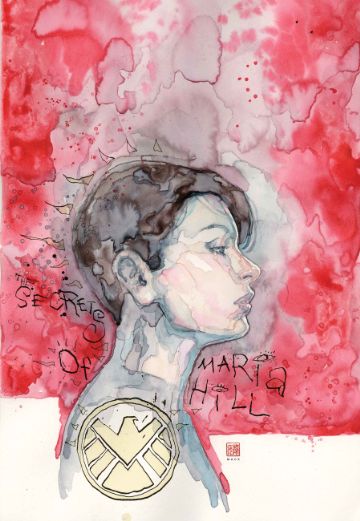 Jessica Jones #8, copertina di David Mack