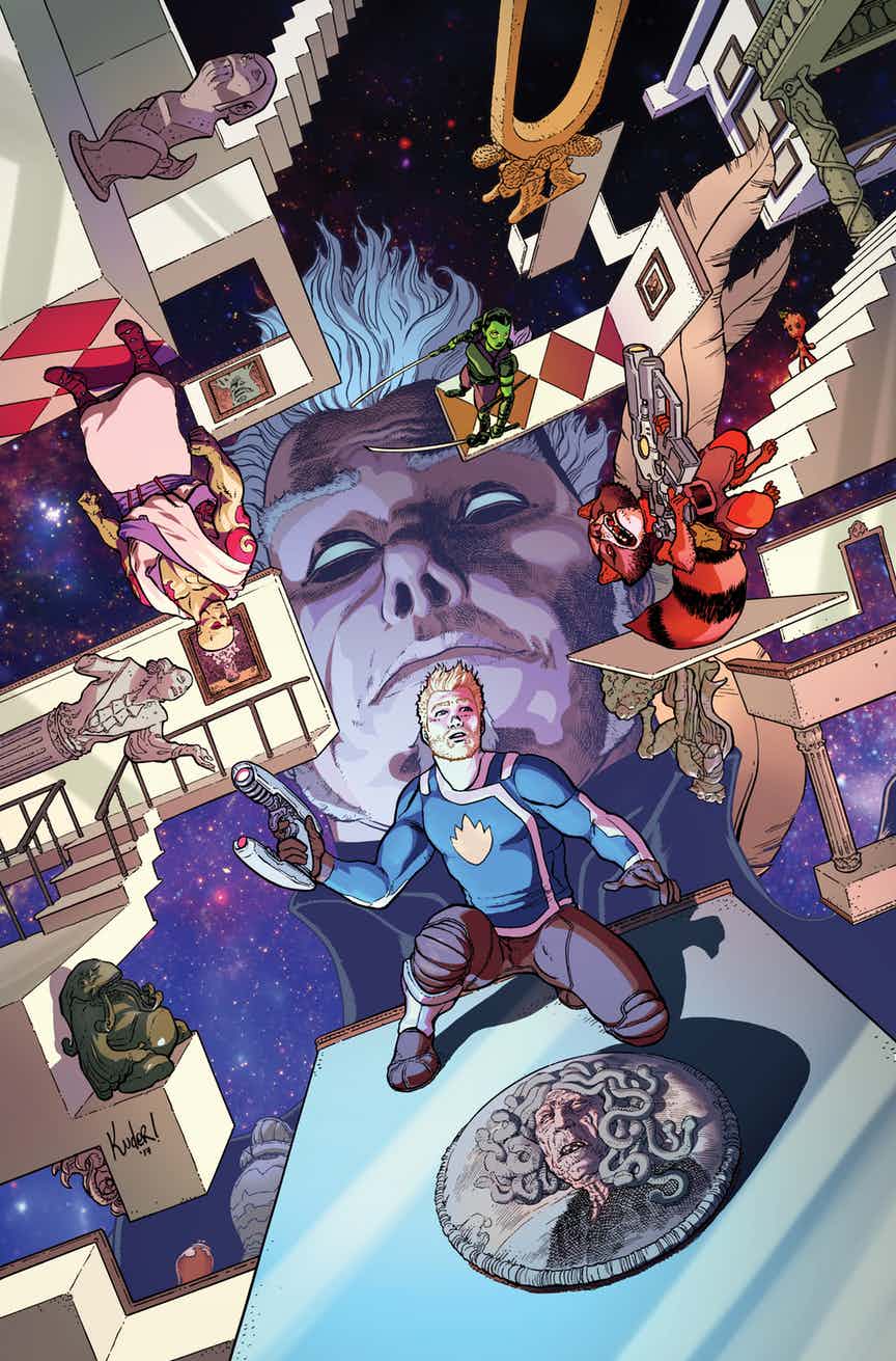 All-New Guardians of the Galaxy #2, copertina di Aaron Kuder