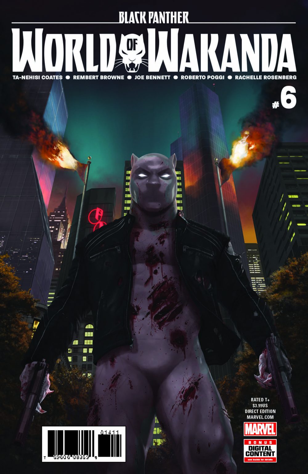 World of Wakanda #6, copertina di Razzah