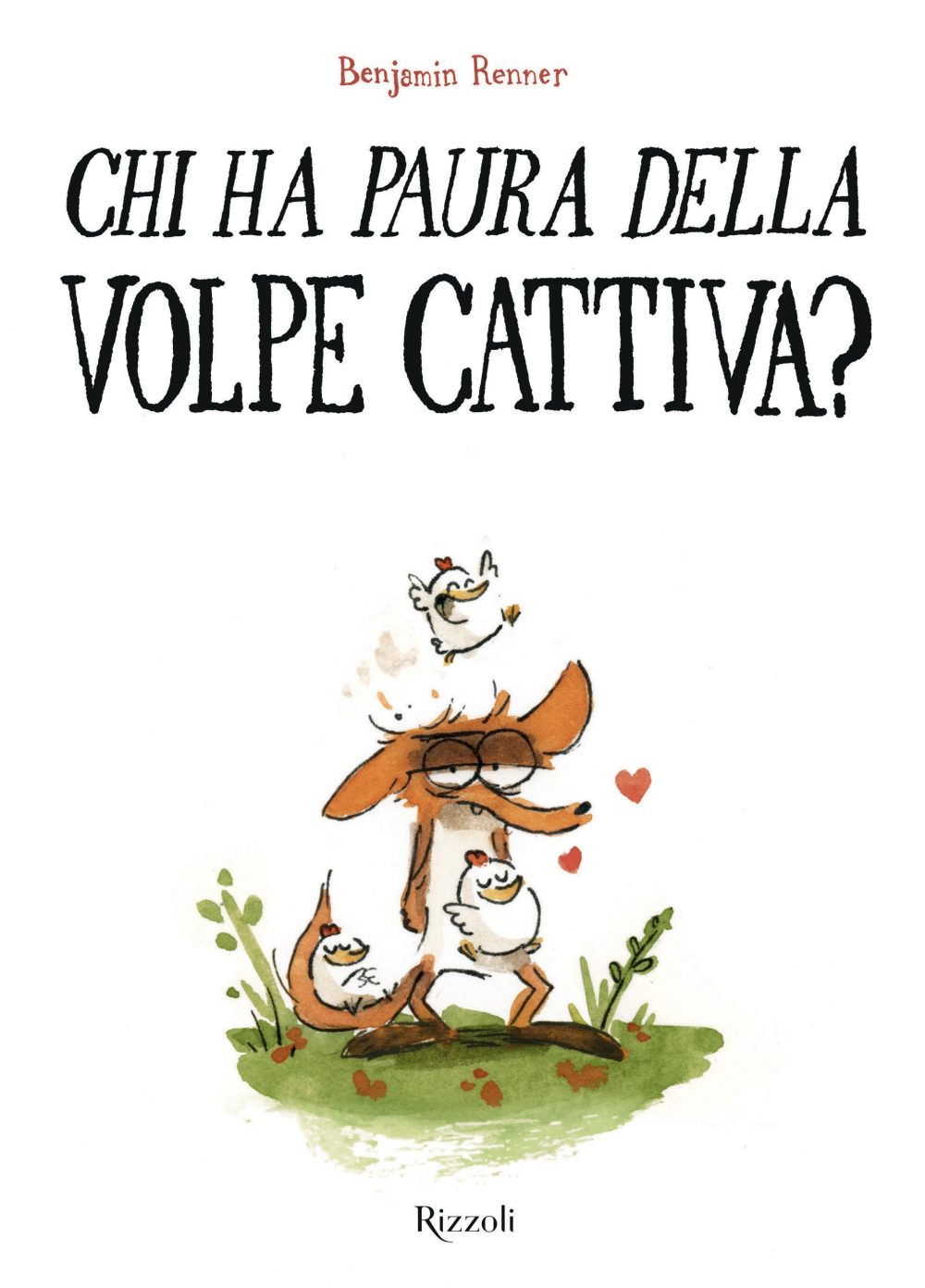 Chi ha paura della volpe cattiva?, copertina di Benjamin Renner