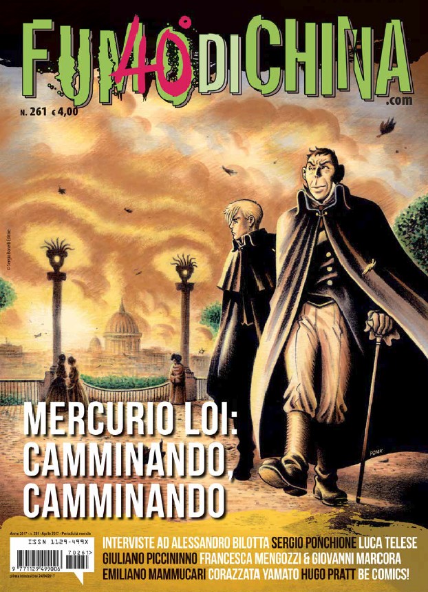 Fumo di China 261, copertina di Sergio Ponchione