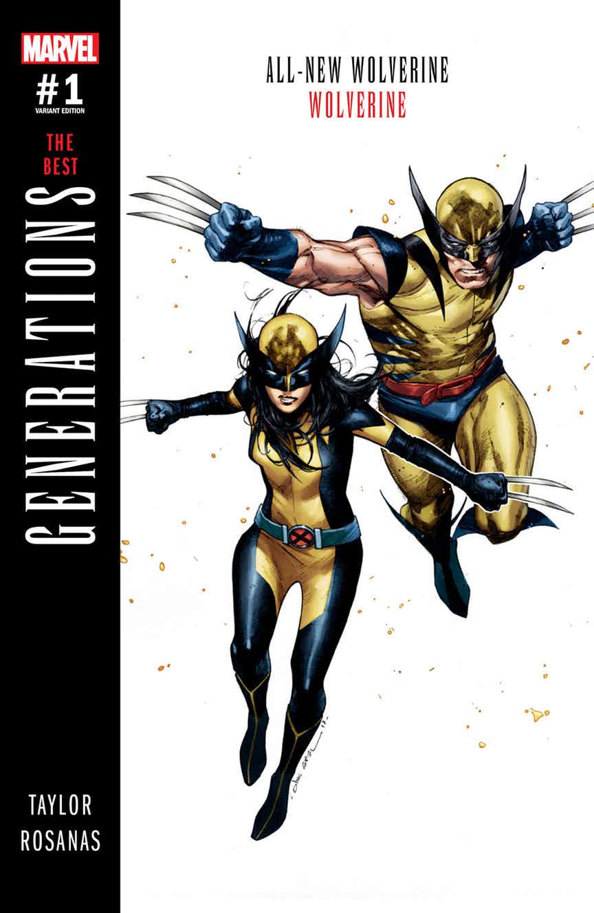 Generations: The Best, variant cover di Olivier Coipel