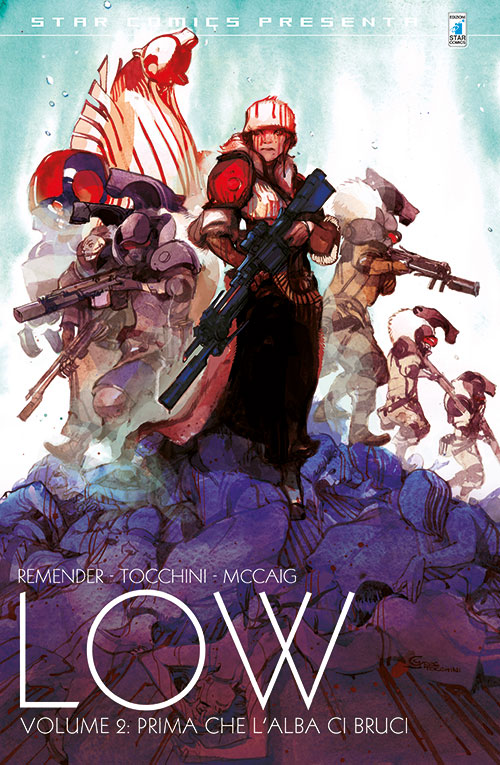 Low vol. 2: Prima che l'alba ci bruci, copertina di Greg Tocchini