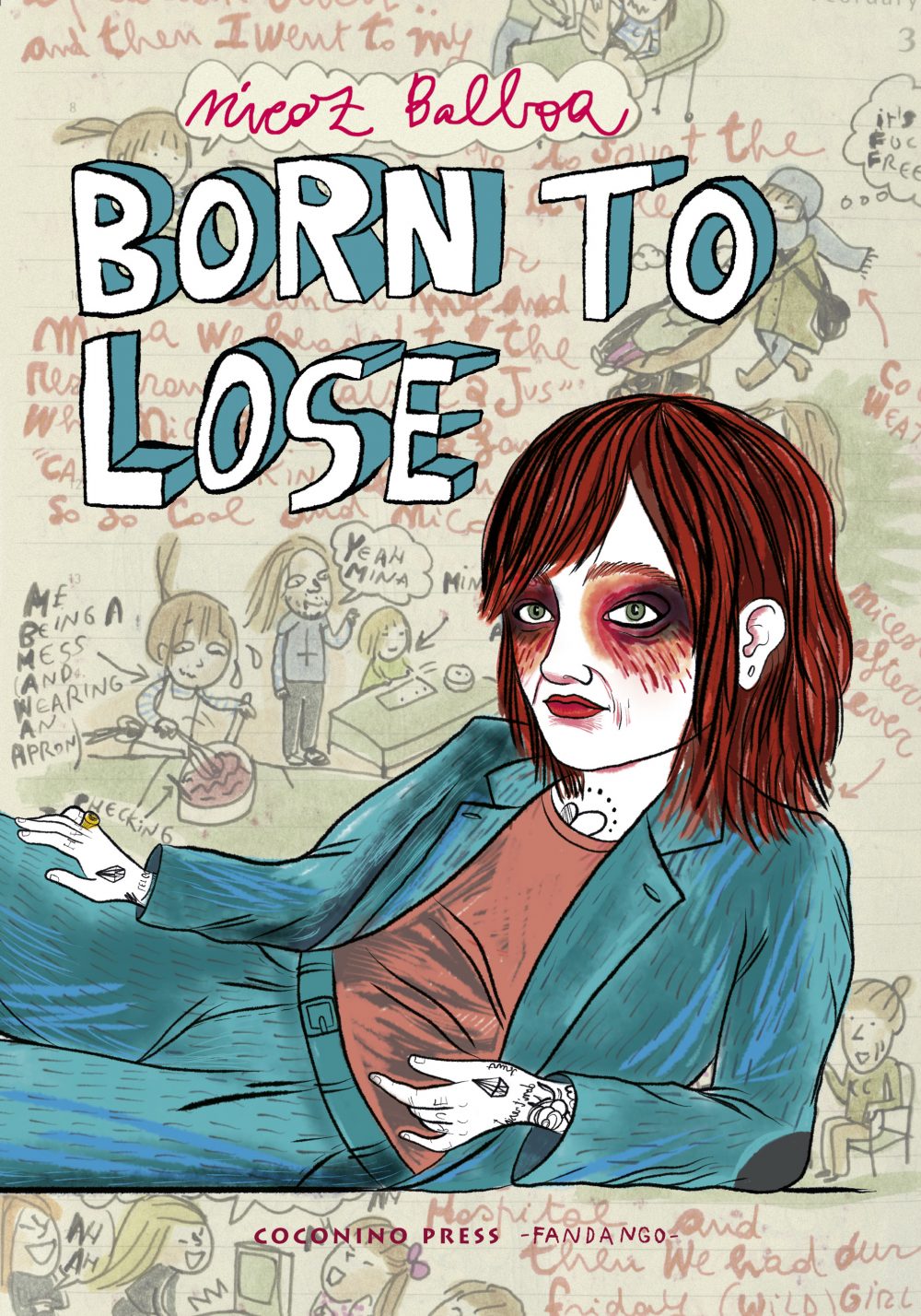 Born to Lose, copertina di Nicoz Born