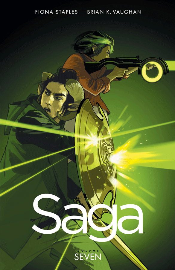 Saga vol. 7, copertina di Fiona Staples