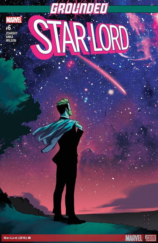 Star-Lord #6, copertina di Kris Anka