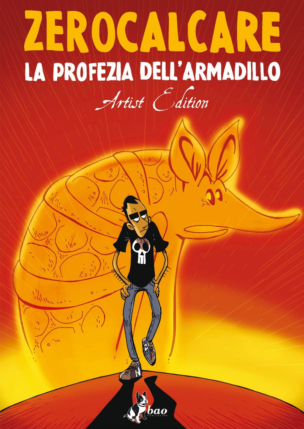 La Profezia dell'Armadillo, copertina di Zerocalcare