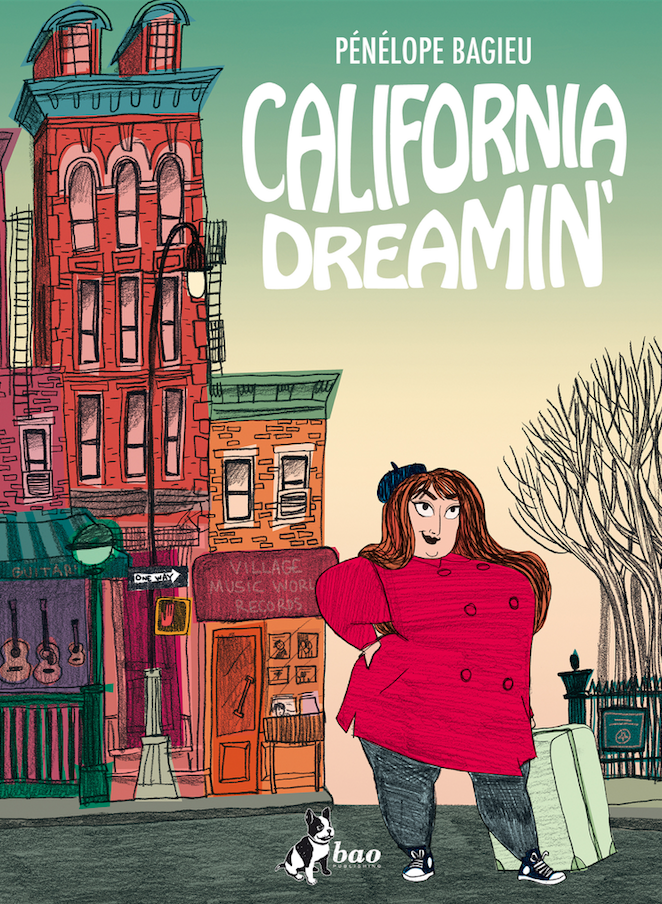 California Dreamin', copertina di Pénélope Bagieu