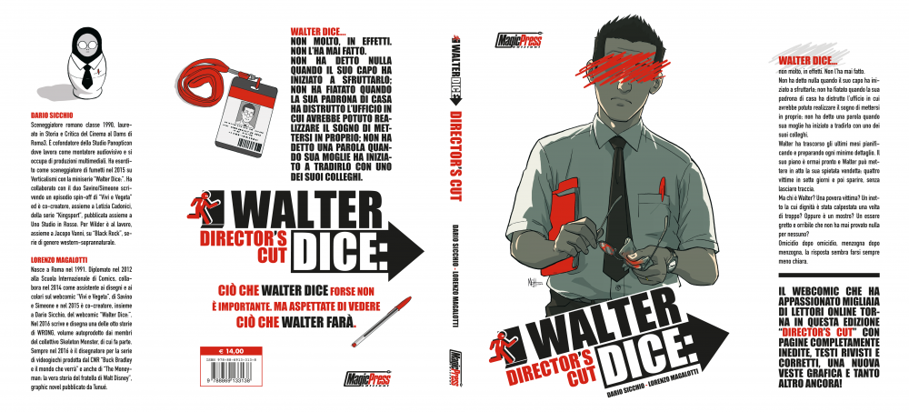 Walter dice: - Director's Cut, copertina di Lorenzo Magalotti