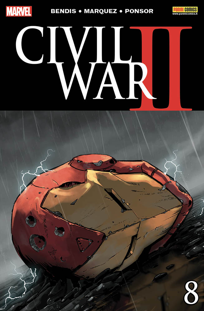 Civil War II 8, copertina di Marko Djurdjevic