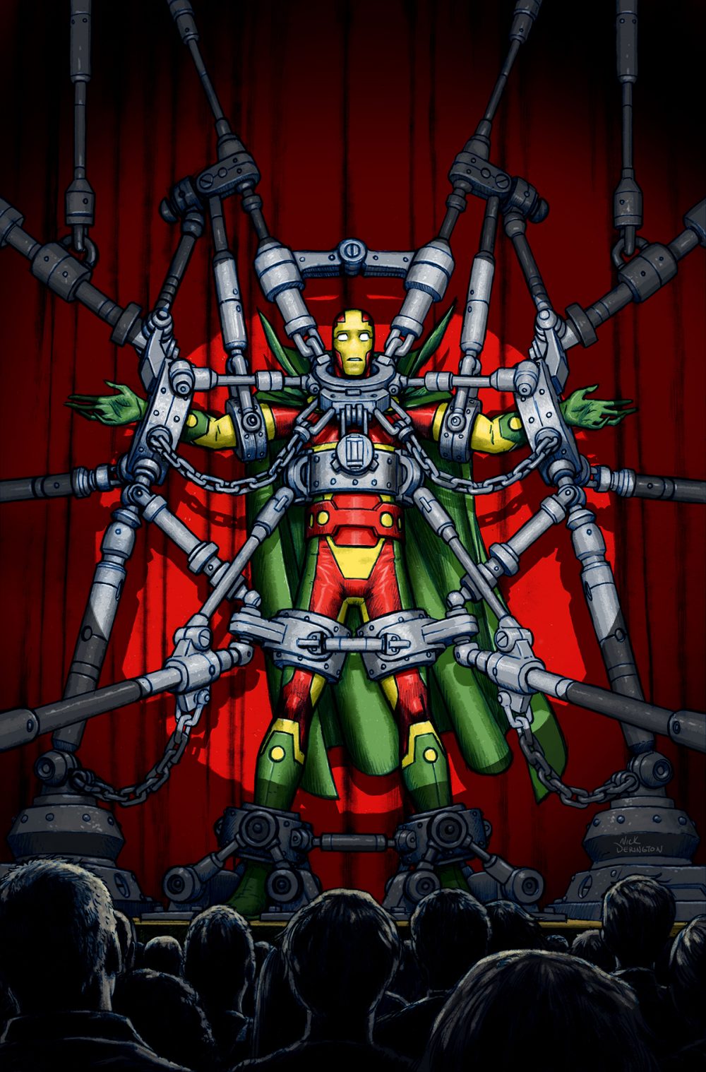 Mister Miracle #1, copertina di Nick Derington