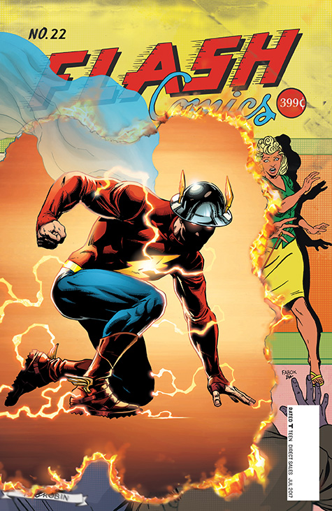 The Flash #22, copertina di Jason Fabok