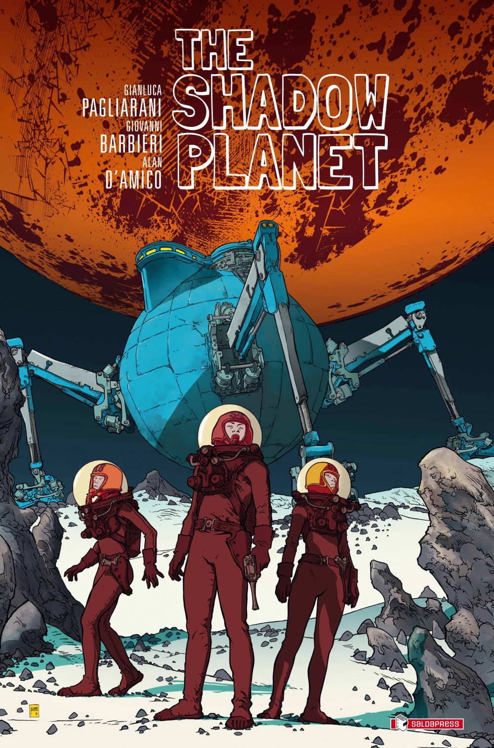 The Shadow Planet, copertina di Gianluca Pagliarani