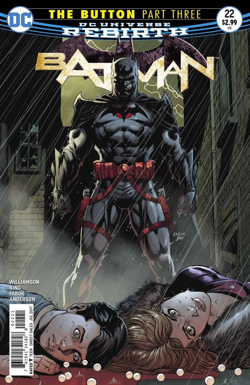 Batman #22, copertina di Jason Fabok