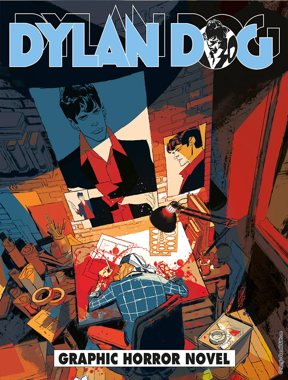 Dylan Dog 369: Graphic Horror Novel, copertina di Gigi Cavenago