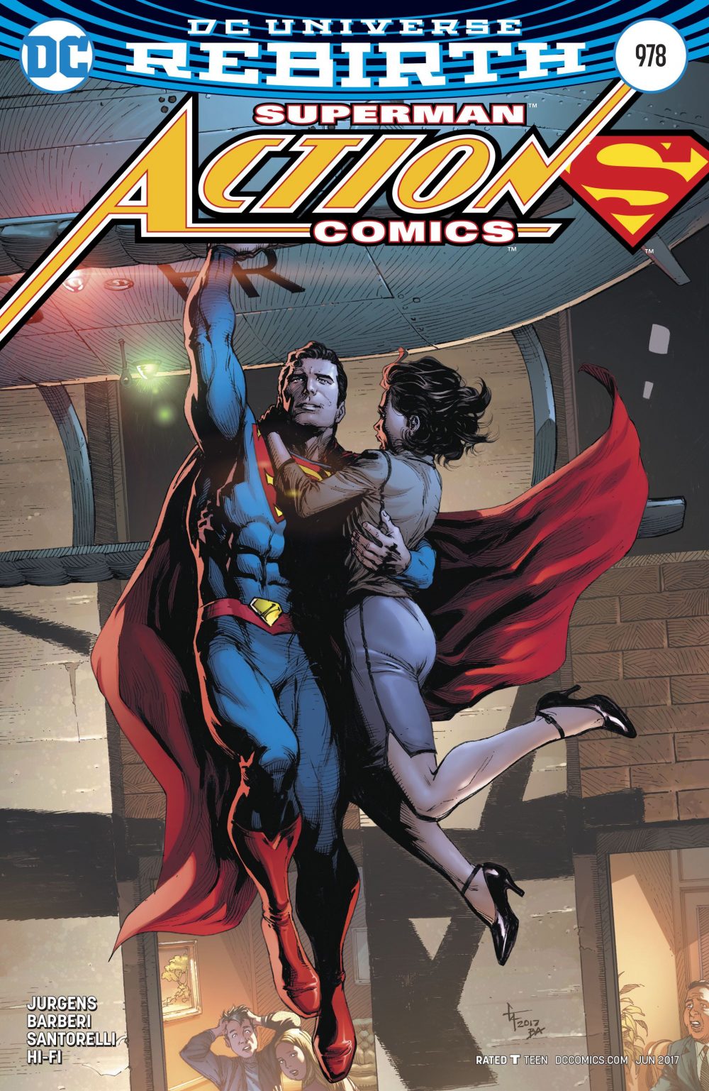 Action Comics #978, copertina di Gary Frank