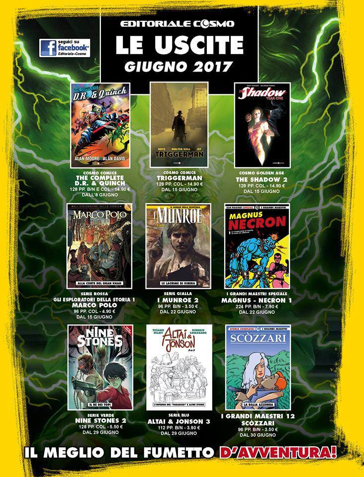 Editoriale Cosmo per giugno 2017