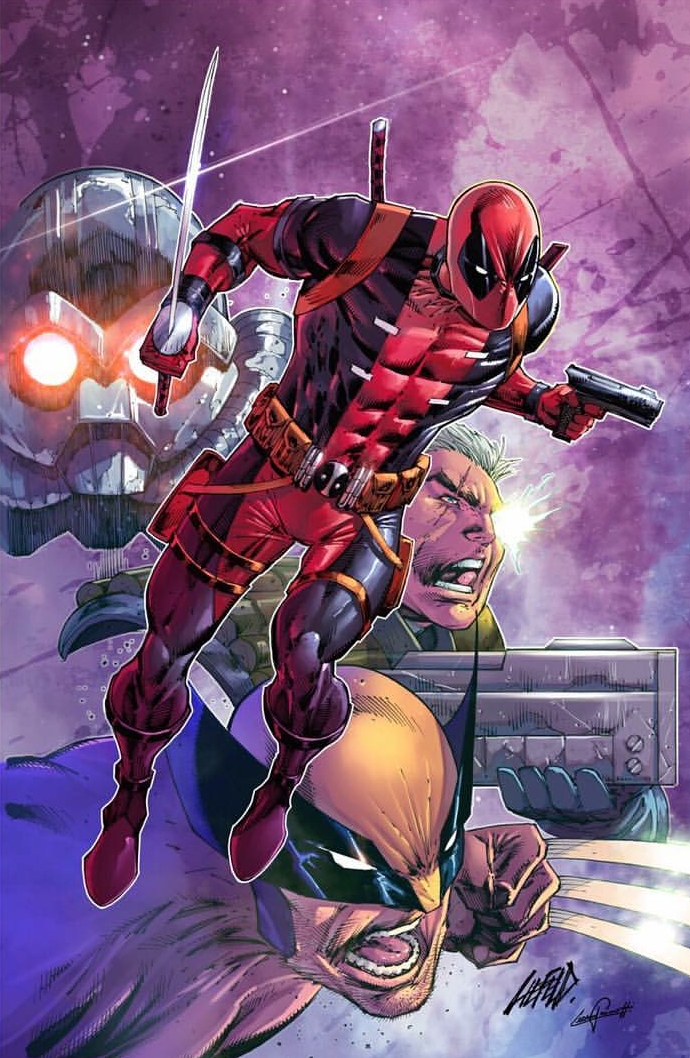 Deadpool: Badder Blood, copertina di Rob Liefeld