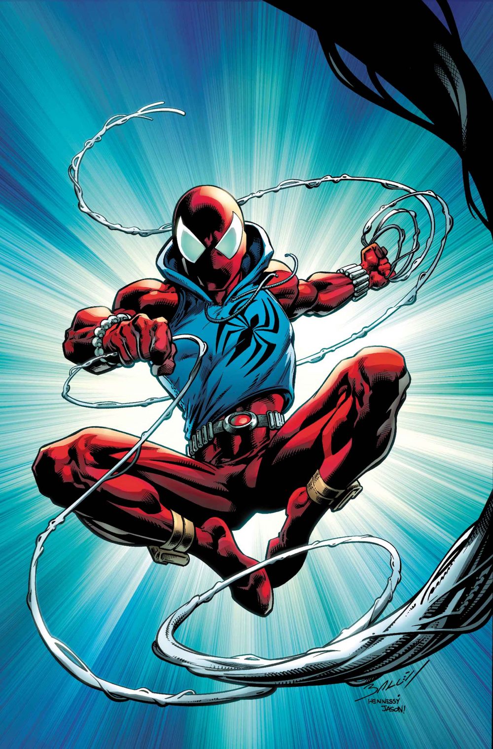 Ben Reilly: The Scarlet Spider #3, copertina di Mark Bagley