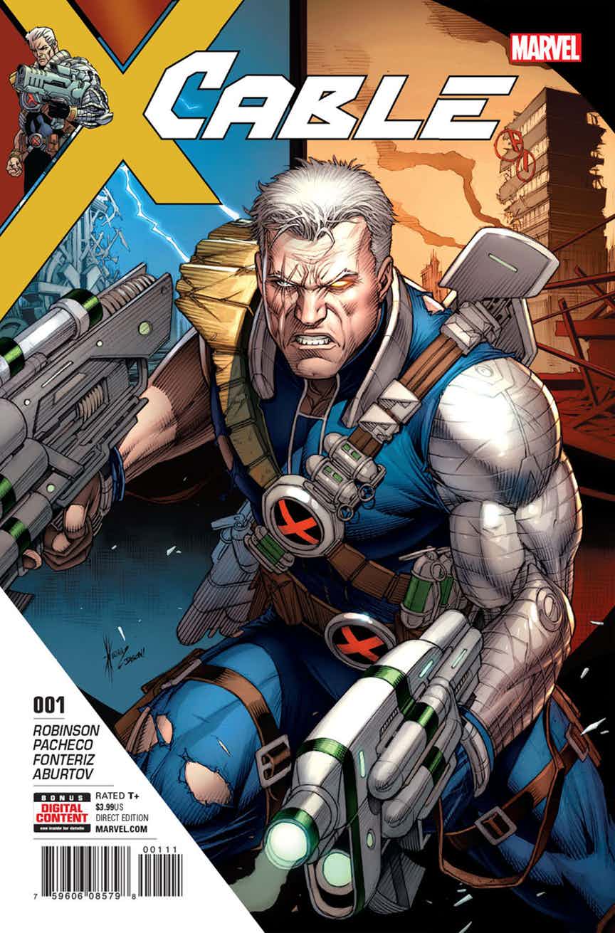 Cable #1, copertina di Dale Keown