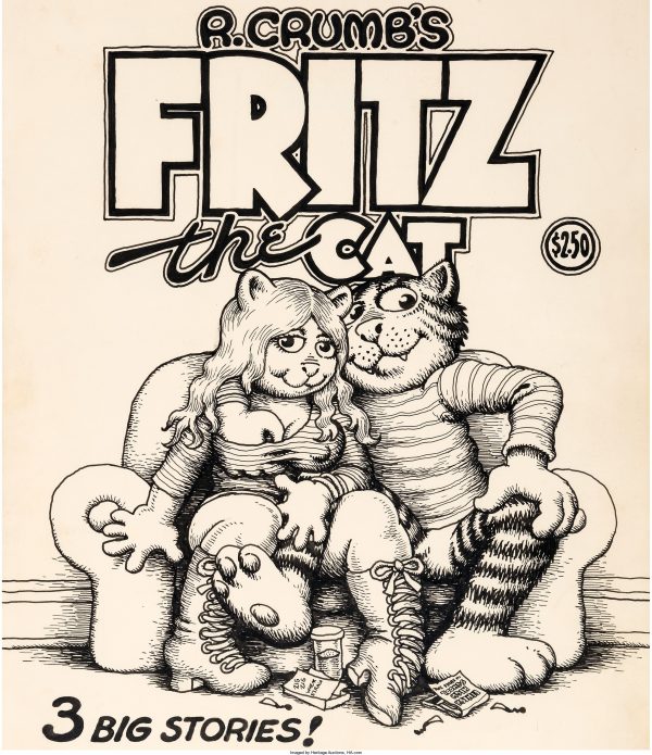 Fritz The Cat, copertina di Robert Crumb