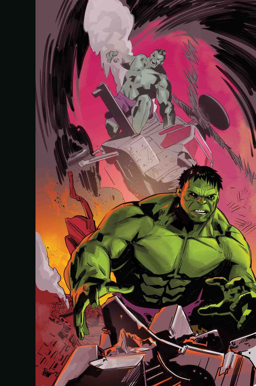 Generations: Banner Hulk & The Totally Awesome Hulk #1, copertina di Matteo Buffagni