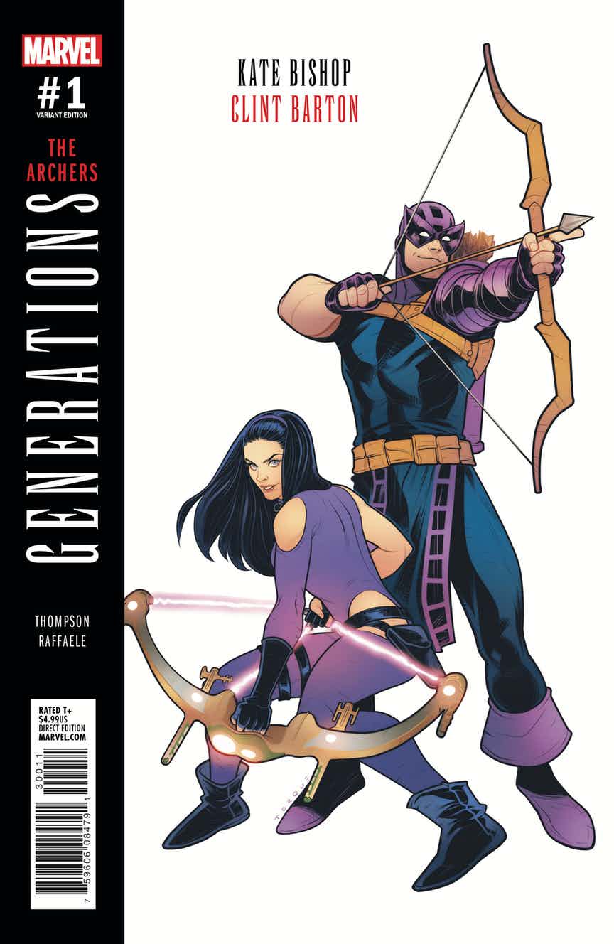 Generations: The Archers, variant cover