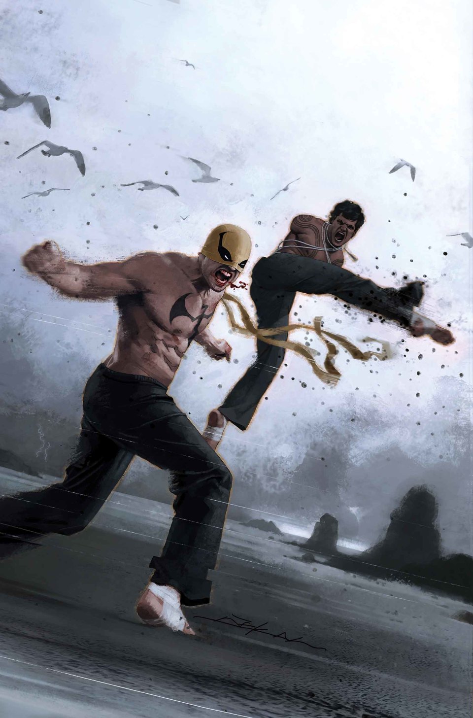 Iron Fist #3, copertina di Dekal