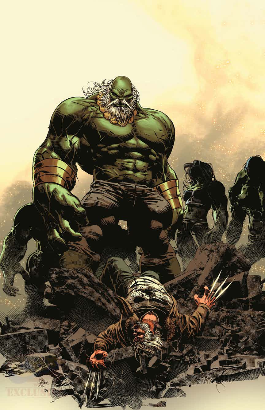 Old Man Logan #26, copertina di Mike Deodato