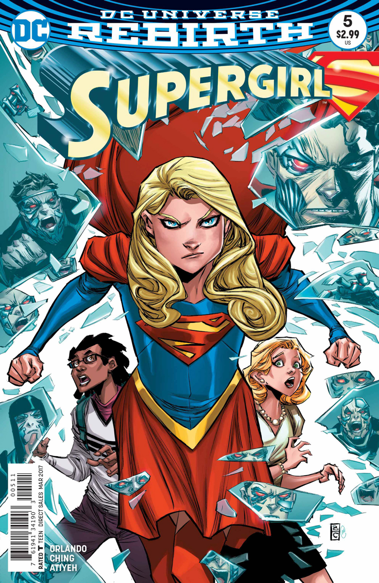 Supergirl #5, copertina di Brian Ching