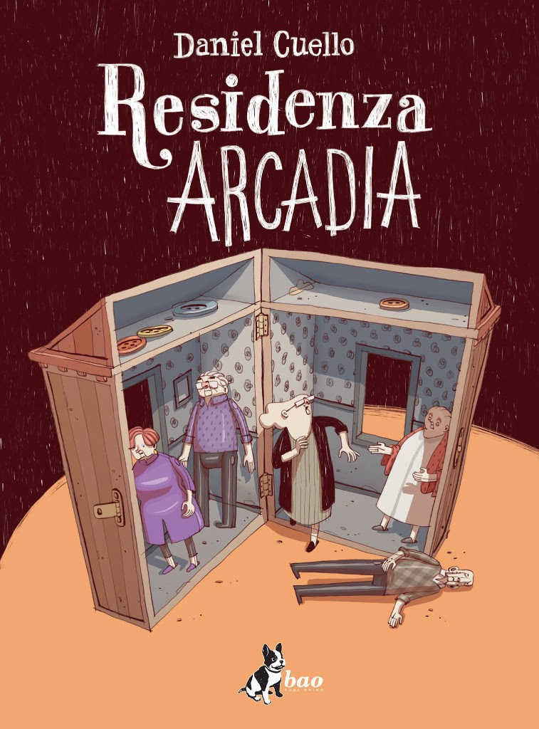 Residenza Arcadia, copertina di Daniel Cuello