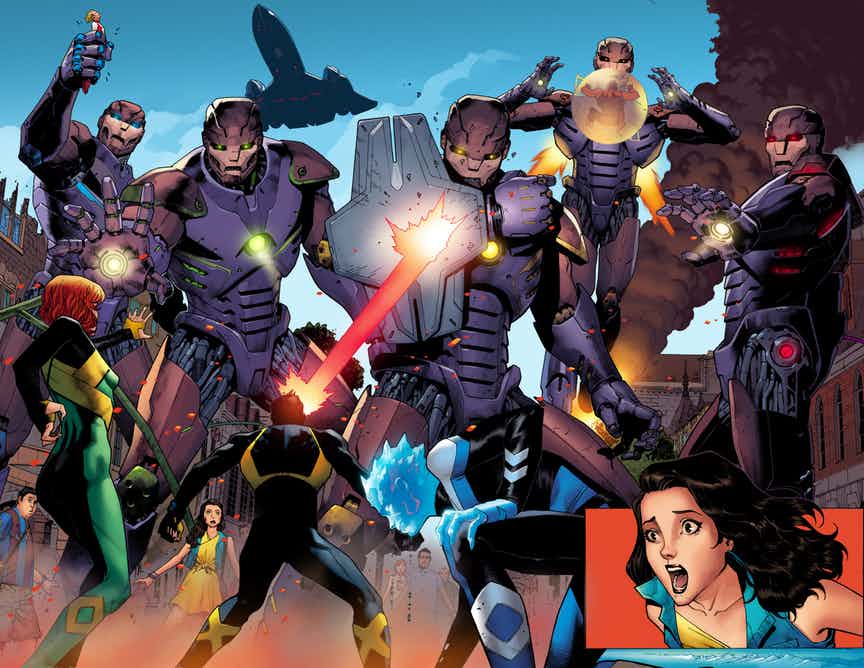 X-Men: Blue #3, anteprima 02