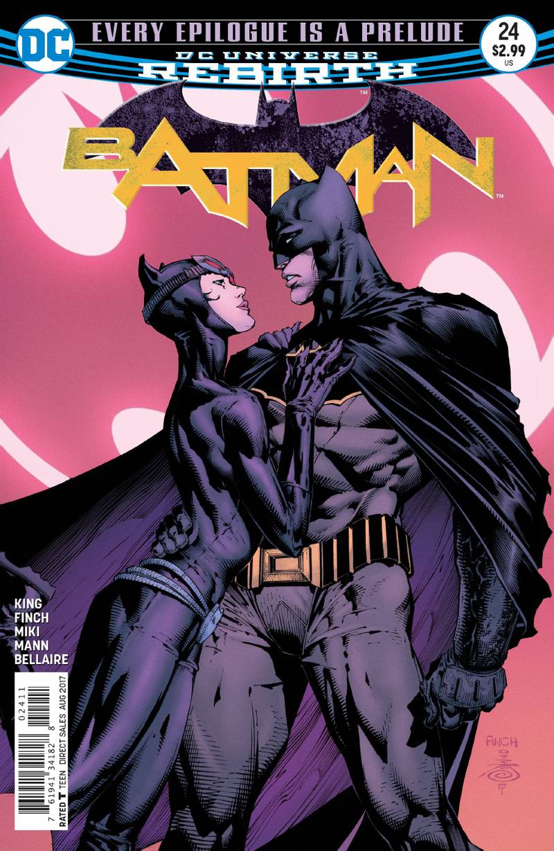 Batman #24, copertina di David Finch