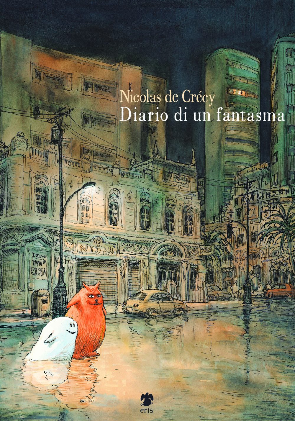 Diario di un fantasma, copertina di Nicolas de Crécy