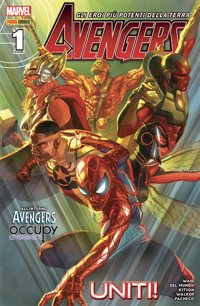 Avengers 1, copertina di Alex Ross